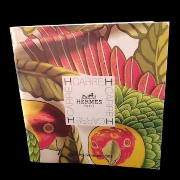 Hermes Paris Carre H Spring Summer Scarf Catalog Booklet 2001 French